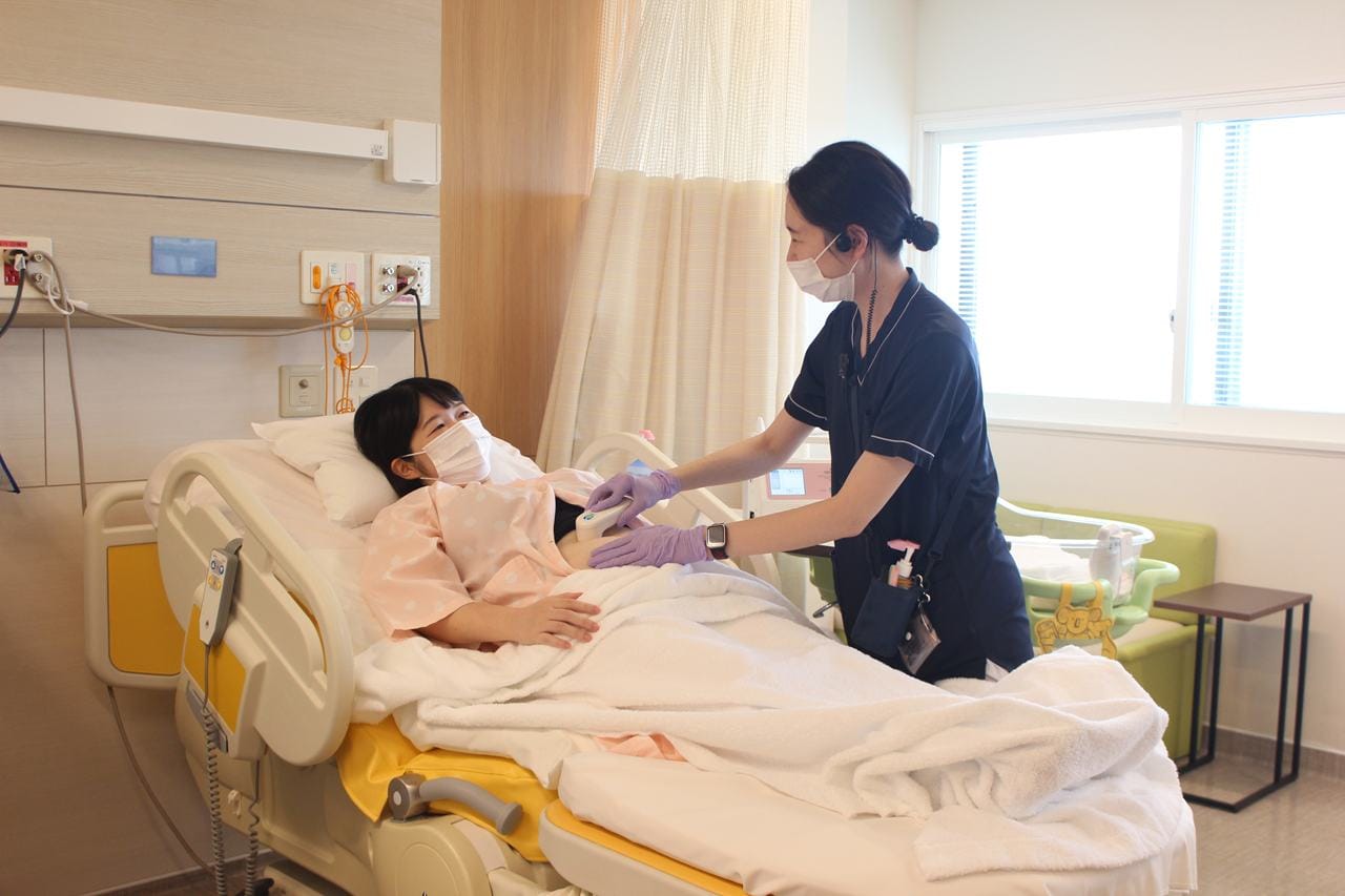 産科病棟の様子